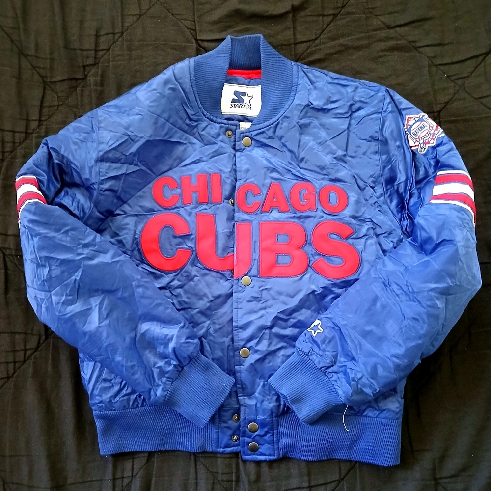 2013 Chicago Cubs Satin Jacket szYL
